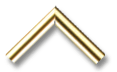Gold chevron arrow pointing up on black background