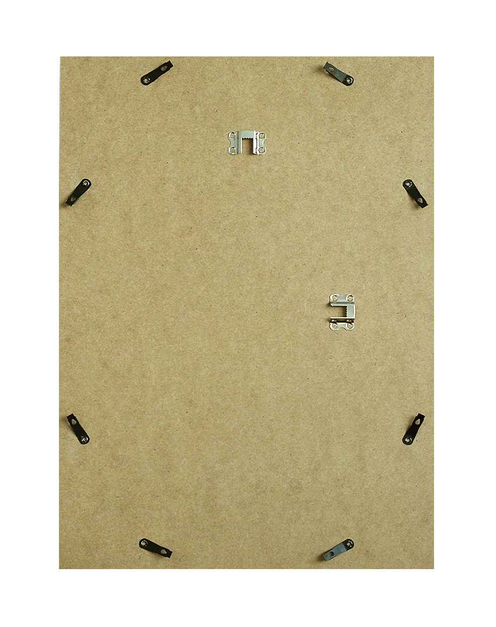 Dos MDF avec clips de rotation pour cadres en aluminium/plastique (petits profils)